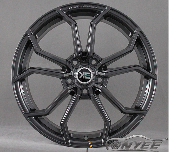 картинка Новые диски KE Flow Forming модель 5 R18 5X112 ET35 J8 темно-серые магазин  StreetTuning 