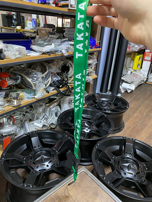 картинка Шнурок для Ключей TAKATA - тканевый магазин  StreetTuning 