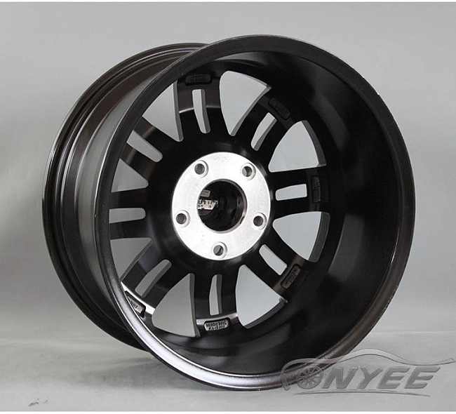 картинка Новые диски Future R17 5X127 ET18 J8,5 черный глянец + серебро магазин  StreetTuning 