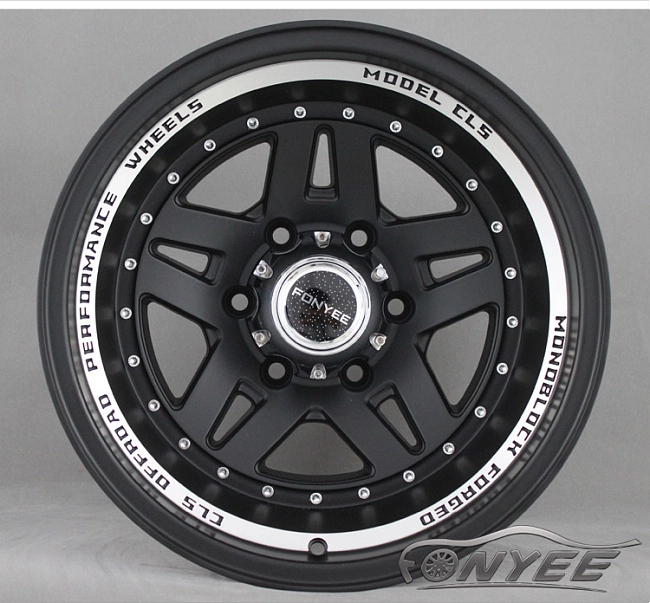 картинка Новые диски Forged monoblock Offroad R15 J10 ET-44 5x114,3 черный мат магазин  StreetTuning 