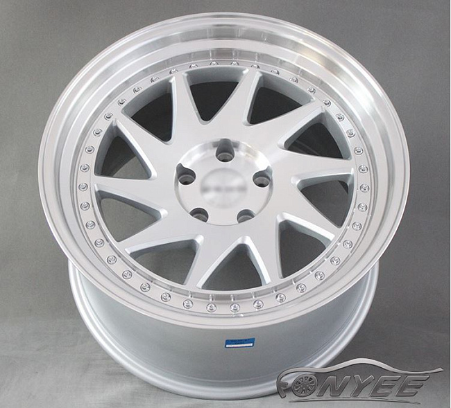 картинка Новые диски Zedd SLT R19 5X120 ET25 J11 серебро + полированя полка магазин  StreetTuning 