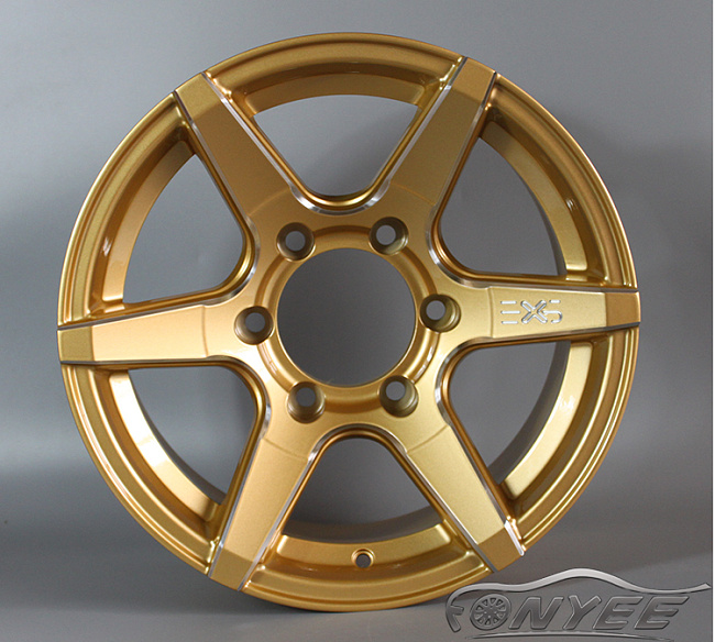 картинка Новые диски X wheels R15 6X139,7 ET10 J8 золото магазин  StreetTuning 