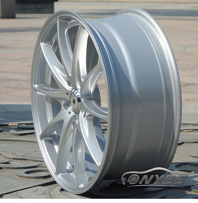 картинка Новые диски Rays G25 R17 5X114,3 ET40 J7 серебро магазин  StreetTuning 