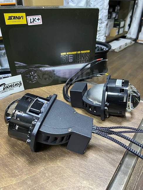 картинка Светодиодные линзы Sanvi LK+, 3 дюйма магазин  StreetTuning 