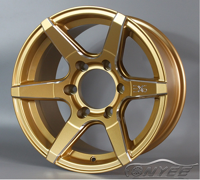 картинка Новые диски X wheels R15 6X139,7 ET10 J8 золото магазин  StreetTuning 