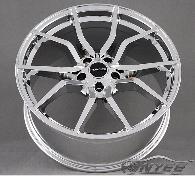 картинка Новые диски Fonyee Model 7 R19 5X114,3 ET40 J9,5 хром магазин  StreetTuning 