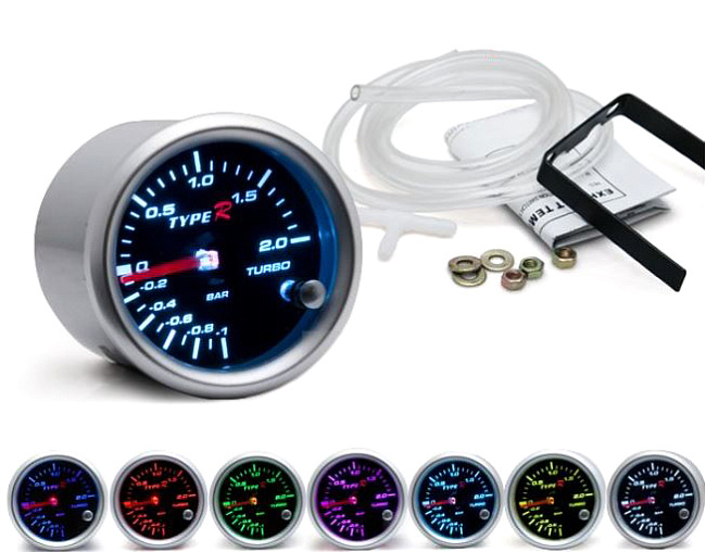 картинка Механический датчик давления турбины Type-R  (BAR) магазин  StreetTuning 
