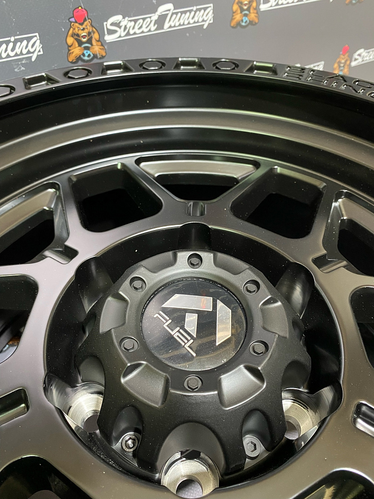 картинка Новые диски FUEL (Black Rhino KELSO) R17 J9 ET0 6X139.7 MATT BLACK от магазина  StreetTuning