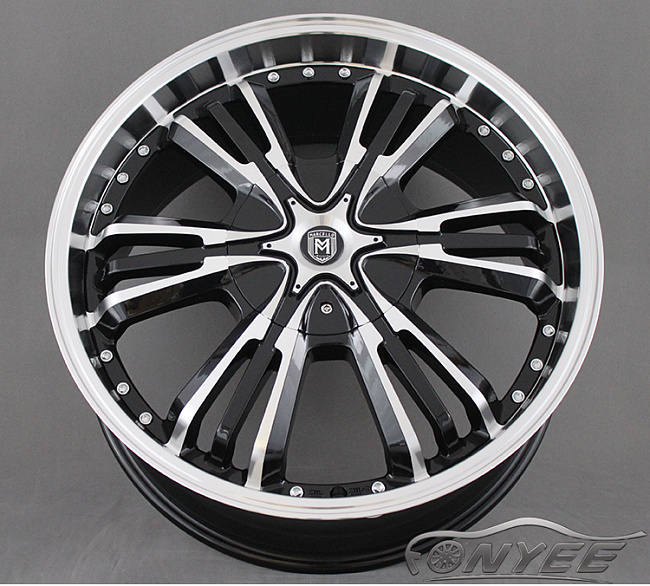 картинка Новые диски Marcello AIM-033 R20 5x150 ET40 J9 серебро + черный магазин  StreetTuning 