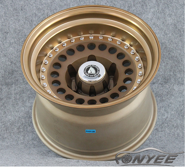 картинка Новые диски Raguna D-Force AKRO R16 6X139,7 ET-5 J9 бронза + серебро магазин  StreetTuning 