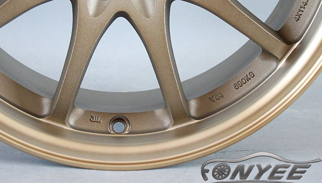 картинка Новые диски RAYS CE28N R17 5X114,3 ET35 J7,5 бронза + золото мат магазин  StreetTuning 