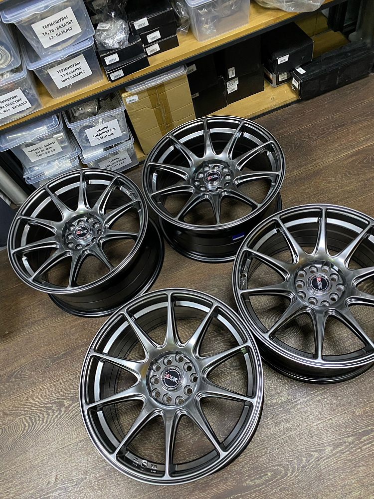картинка Новые диски XXR 527 R17 J9.75 ET25 5X100/5X114.3 Hyper Black от магазина  StreetTuning