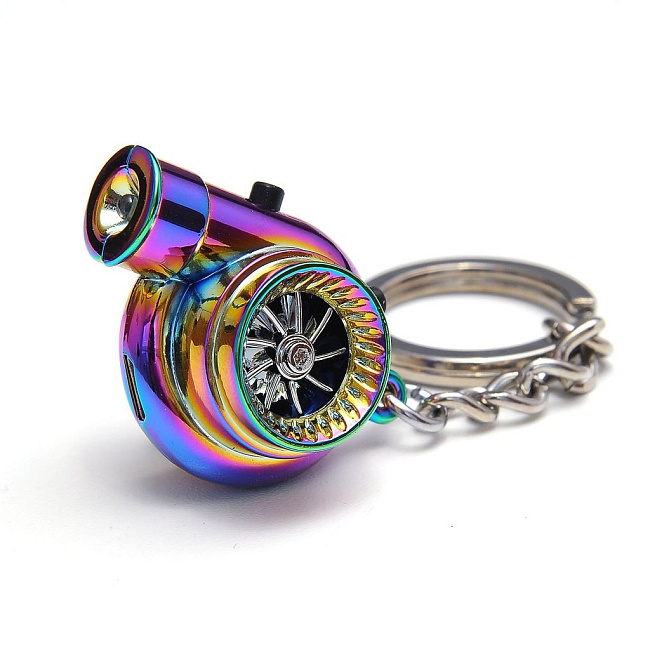 картинка Брелок турбина неохром магазин  StreetTuning 