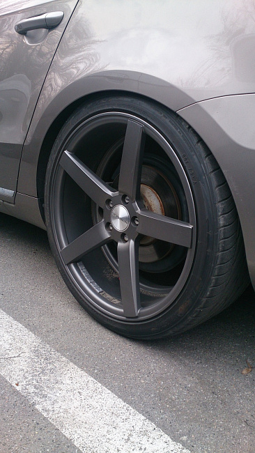 картинка Новые диски Vossen CV3 Replica R18 5X112 ET42 J8,5 серые матовые магазин  StreetTuning 