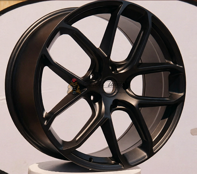 картинка Диски Porsche Style FBX265 R22 J11.5 ET60 5X130 black matt магазин  StreetTuning 