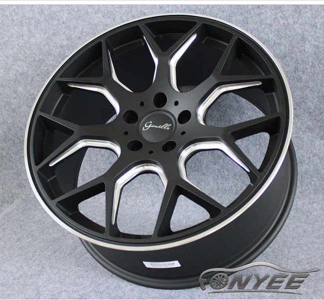 картинка Новые диски Gianelle Puerto R19 J9,5 ET+35 5x112 черный + серебро магазин  StreetTuning 