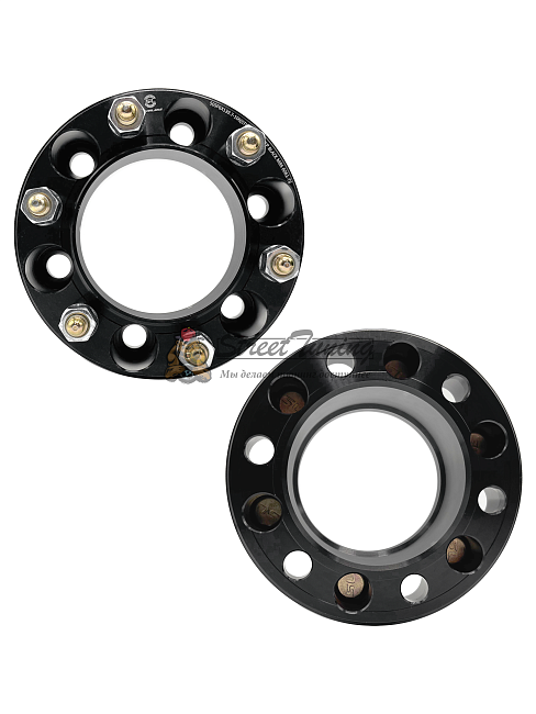 картинка Проставка Starleks 50 мм 6x139.7, 12x1.5 цо 106 Black магазин  StreetTuning 