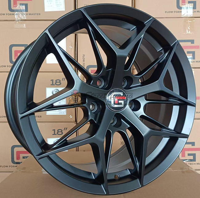 картинка Диски GTech GL114 R19 J8,5 ET35 5X114,3 black matt магазин  StreetTuning 