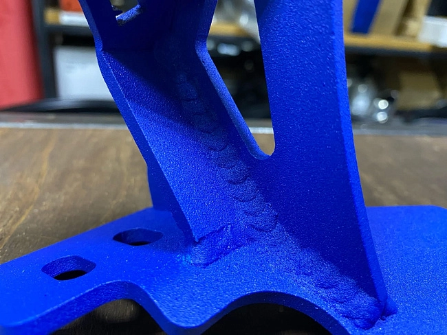 картинка Упор ГТЦ для Subaru Impreza, Forester, Legacy лев. руль синий магазин  StreetTuning 