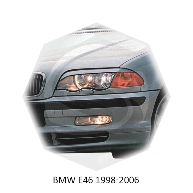 картинка Реснички на фары для  BMW E46 1998-2006г магазин  StreetTuning 