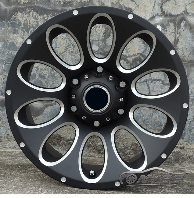 картинка Новые диски OX wheels 3 R16 6X139,7 ET10 J8,5 черный мат магазин  StreetTuning 