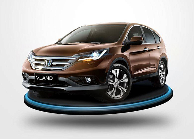 картинка Передние фары для Honda CRV 2011-2015 магазин  StreetTuning 
