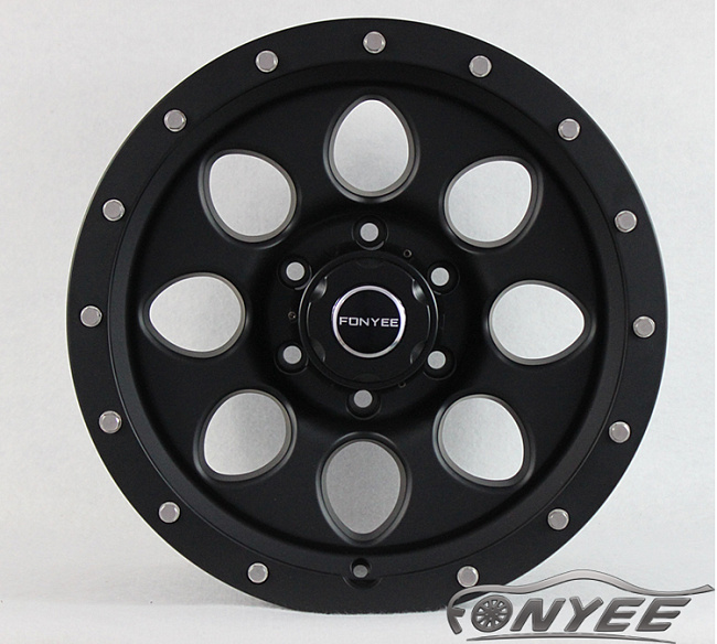 картинка Новые диски R wheels model2 R17 6х139,7 ET20 J9 черный мат магазин  StreetTuning 