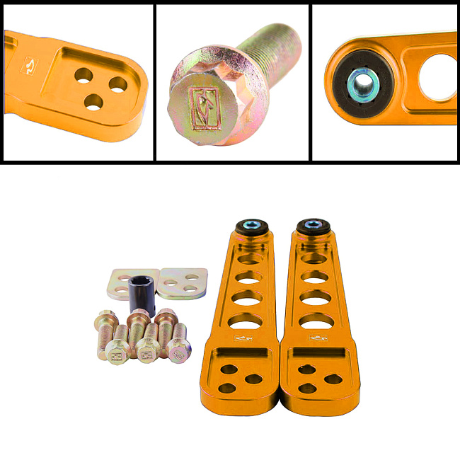 картинка Задние нижние рычаги Epman для ACURA RSX и Honda DC5 2002-06 г, золотистые магазин  StreetTuning 