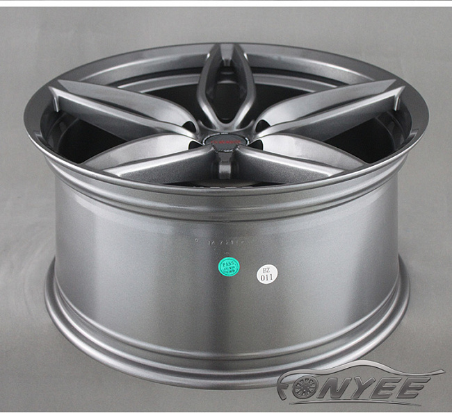 картинка Новые диски Rebs R19 5х114,3 J9,5 ET45 темно серые магазин  StreetTuning 