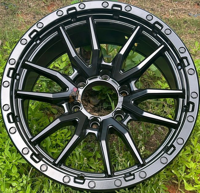 картинка Диски Black Rhino FBX109 R18 J9 ET0 6X139,7 black matt магазин  StreetTuning 