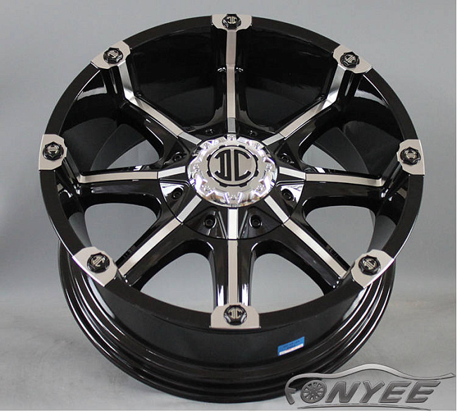 картинка Новые диски  2 CRAVE XTREME NX-3 R20 8X165,1/8X170 ET12 J9 черный глянец + серебро магазин  StreetTuning 