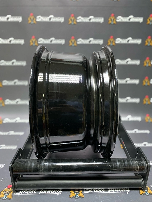 картинка Новые диски Enkei Wheels 471 R13 J7 ET7 4x98 Black + Silver магазин  StreetTuning 