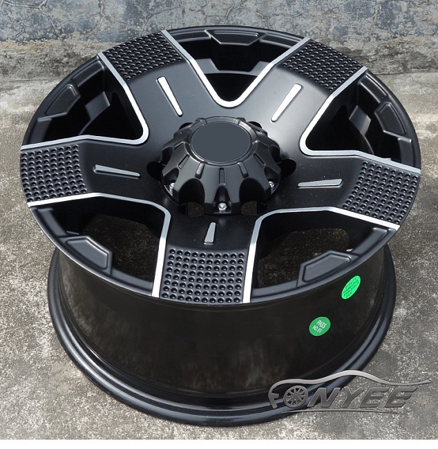 картинка Новые диски HB wheels R16 6X139,7 ET10 J8 черный мат магазин  StreetTuning 