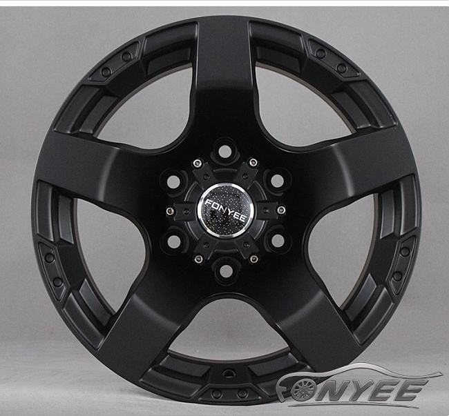 картинка Новые диски Fonyee R15 5x139.7 ET-13 J8 черный мат XD Series черный мат магазин  StreetTuning 