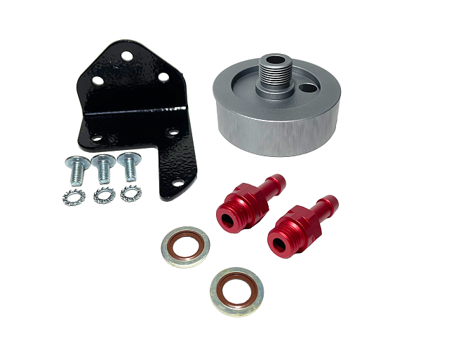 картинка Кронштейн-база выносного фильтра АКПП F02 M20/8ММ магазин  StreetTuning 