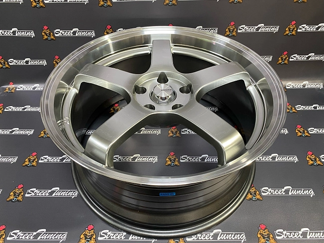 картинка Новые диски Advan GT Flow Forming R19 J8.5 ET35 5x114.3 Hyper Black магазин  StreetTuning 