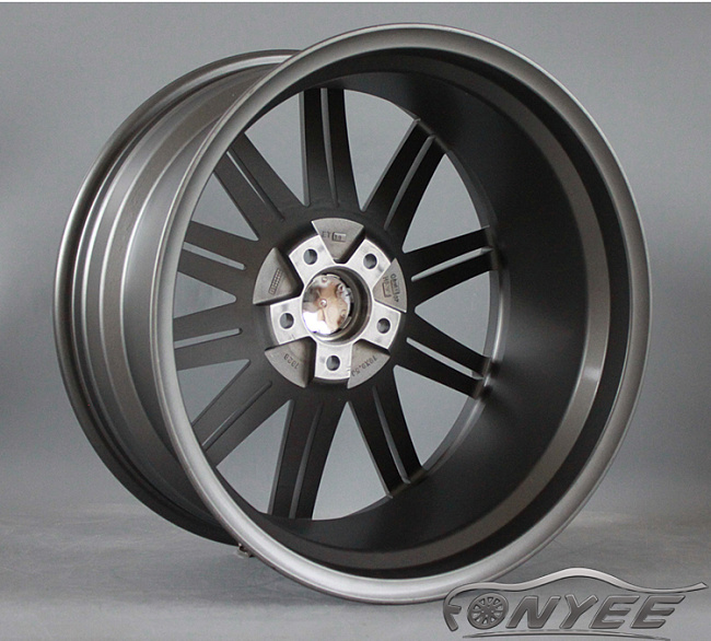 картинка Новые диски Vossen CV4 Replica R19 5X112 ET38 J9,5 серый мат + серебро магазин  StreetTuning 