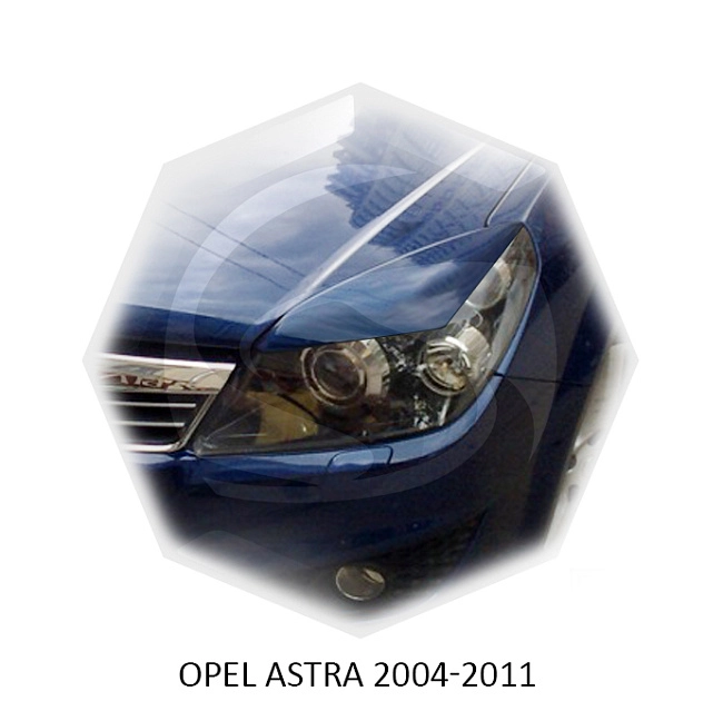картинка Реснички на фары для  OPEL ASTRA 2004-2011г магазин  StreetTuning 