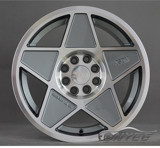 картинка Новые диски Performa 20 R15 J8 ET+25 4x100-108 серебро + серый магазин  StreetTuning 