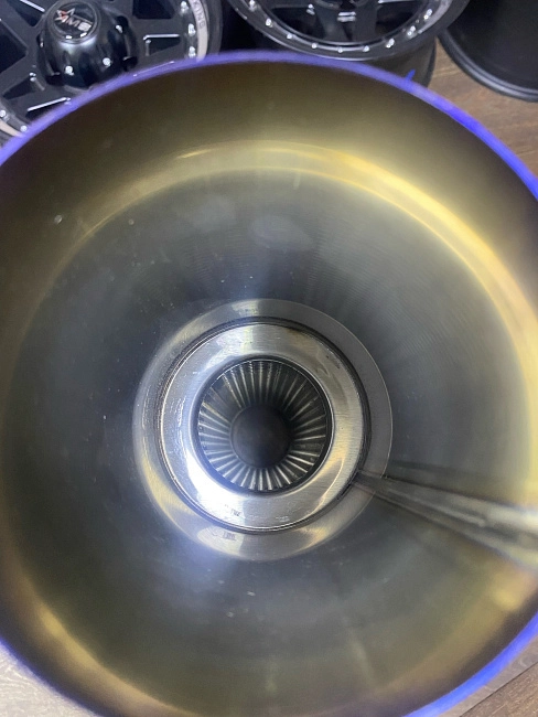 картинка Прямоточная банка HKS Style серии Jasma, D - 63 x 89 мм с напылением магазин  StreetTuning 