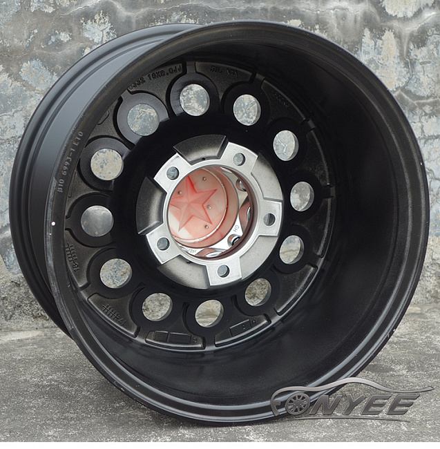 картинка Новые диски XD wheels R16 J8 ET0 5x139,7 черный мат + серебро магазин  StreetTuning 