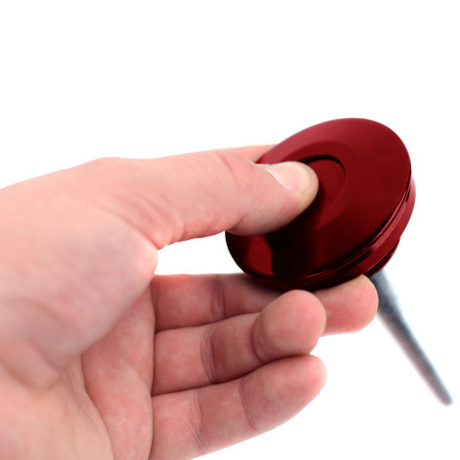 картинка Спортивные нажимные замки капота Epman, цвет красный магазин  StreetTuning 