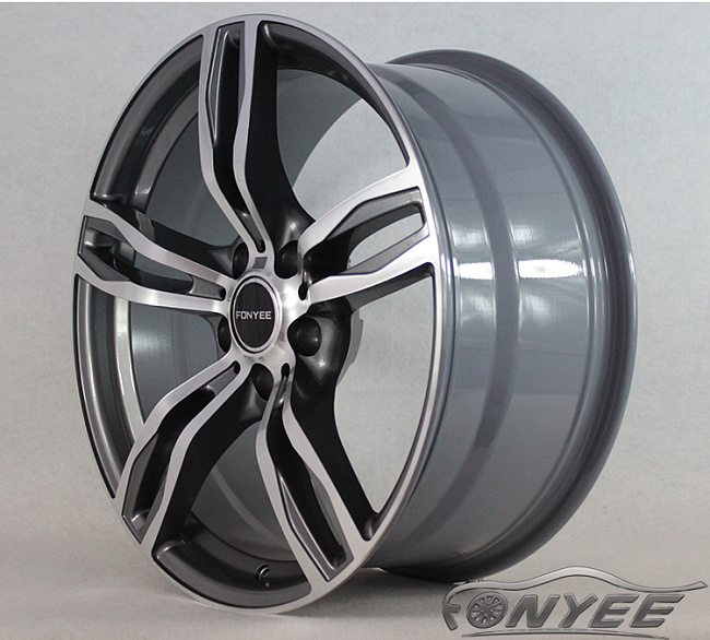 картинка Новые диски BMW F10 style R19 5x120 ET35 J9,5 серый + серебро магазин  StreetTuning 