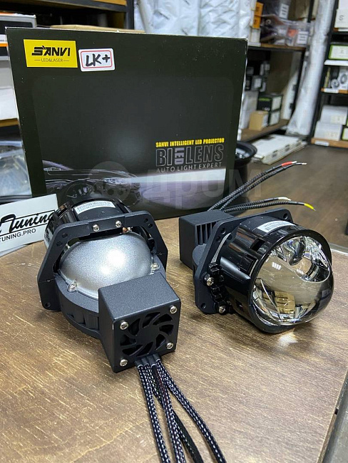 картинка Светодиодные линзы Sanvi LK+, 3 дюйма магазин  StreetTuning 