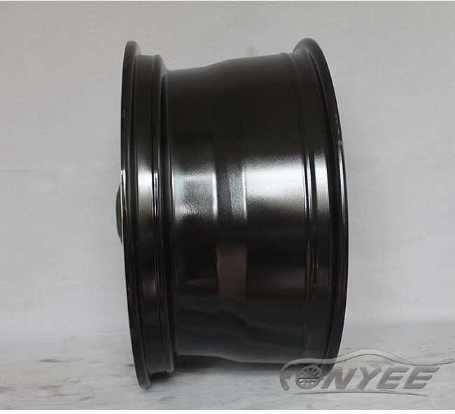 картинка Новые диски Powcan модель 11 R16 6X139,7 ET15 J8 черный глянец + серебро магазин  StreetTuning 