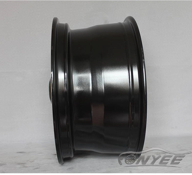 картинка Новые диски Powcan модель 11 R16 6X139,7 ET15 J8 черный глянец + серебро магазин  StreetTuning 