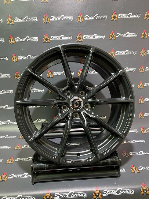 картинка Новые диски HRE DQ015 Flow Forming R18 J8 ET35 5X108 Black Mat магазин  StreetTuning 