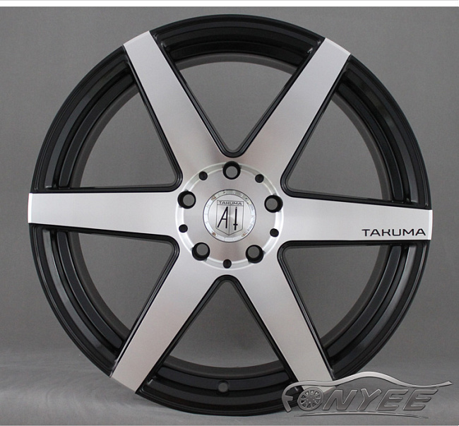 картинка Новые диски Takuma R18 5х114,3 ET37 J8 серебро + черный магазин  StreetTuning 