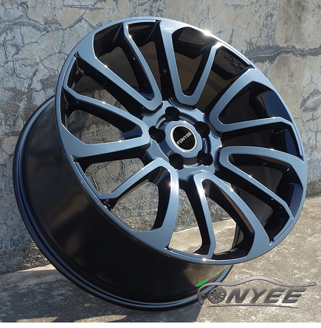 картинка Новые диски Range Rover Autobiography Wheels HSE Sport R21 5x120 ET49 J9,5 черный глянец магазин  StreetTuning 