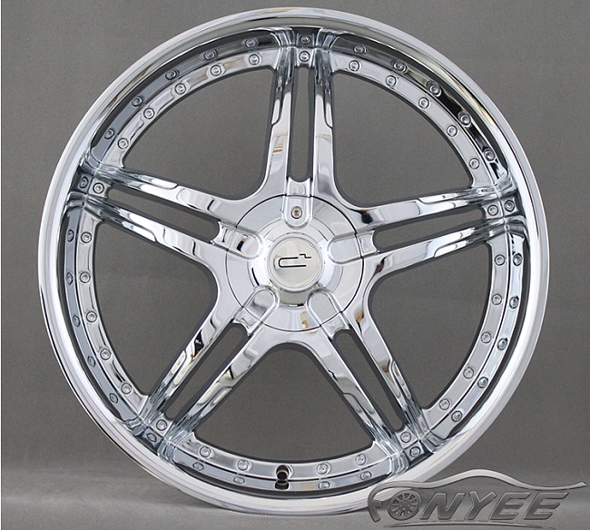 картинка Новые диски C Square C16 R22 5X100/5X114,3 ET40 J8 хром магазин  StreetTuning 